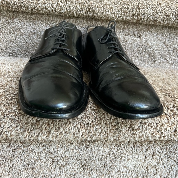 Dolce & Gabbana Black Leather Oxford Shoes main image 11
